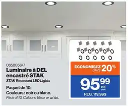 Patrick Morin STAK Recessed LED Lights offer