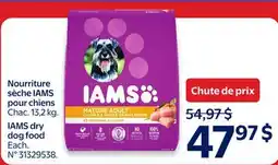 Walmart Nourriture sèche IAMS pour chiens offer