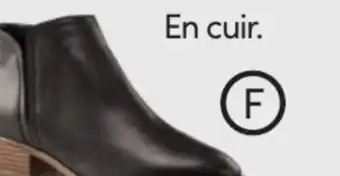 L'équipeur Bottines en cuir pour femmes offer