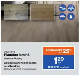 Patrick Morin Laminate Flooring offer