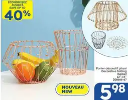 Rossy Decorative folding basket offer