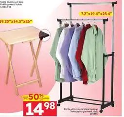 Rossy Folding wood table offer