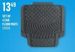 Canac Set of 4 Car Floor Mats offer