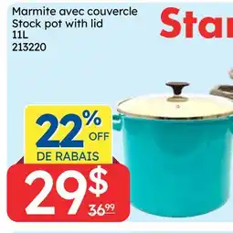 Rossy Stock pot with lid offer