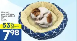 Rossy Round pet bed offer