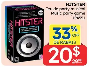 Rossy Music party game offer