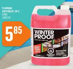 Canac Plumbing Antifreeze -50°C offer