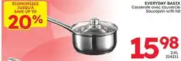 Rossy EVERYDAY BASIX Saucepan with lid offer