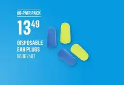 Canac Disposable Ear Plugs offer