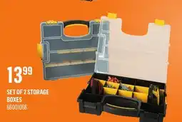 Canac Set of 2 Storage Boxes offer