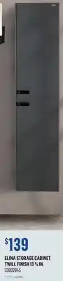 Canac Elina Storage Cabinet Twill Finish 133/4in offer