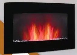 Canac Curved Wall-Mounted Electric Fireplace offer