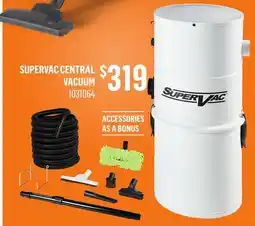 Canac SuperVac Central Vacuum offer