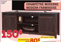 Rossy Modern farmhouse TV stand offer