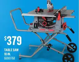 Canac Table Saw 10 in offer