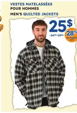 Rossy MEN'S QUILTED JACKETS offer