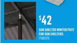 Canac Sun Shelter Winter Post offer