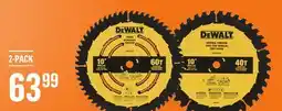 Canac Circular Saw Blades (40 and 60 teeth) offer
