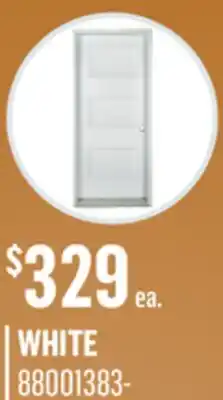 Canac Classic Steel Door 34 in. LH offer