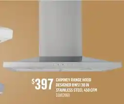 Canac Chimney Range Hood offer