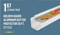 Canac Golden Guard Aluminum Gutter Protector 30 ft offer