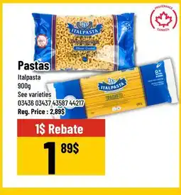 Mayrand Pastas Italpasta offer