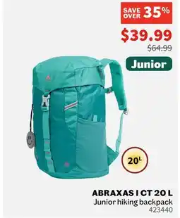 Sports Experts MCKINLEY - Abraxas I CT 20 L - Junior hiking backpack offer