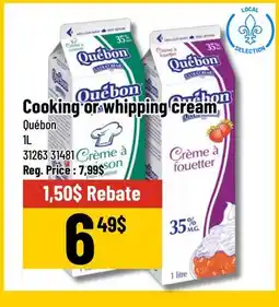 Mayrand Whipping Cream 35% 1L Québon offer
