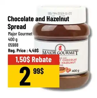 Mayrand Chocolate and Hazelnut Spread 400 g Major Gourmet offer