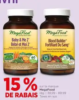 Avril MegaFood offer