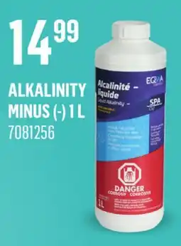 Canac Alkalinity Minus(-) 1L offer