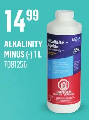 Canac Alkalinity Minus(-) 1L offer