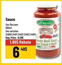 Mayrand Tomato Basil Sauce 680 g San Marzano offer