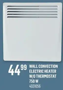 Canac Wall Convection Electric Heater w/o Thermostat 750W offer