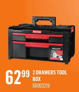 Canac 2 Drawers Tool Box offer