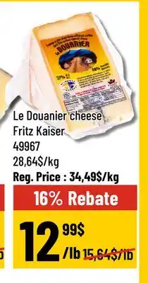 Mayrand Le Douanier Cheese 200 g Fritz Kaiser offer