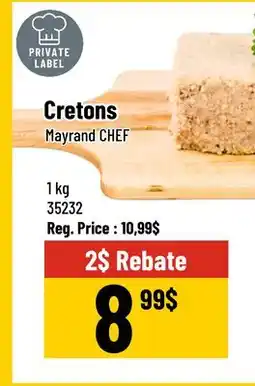 Mayrand Cretons Mayrand Chef offer