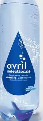 Avril Eau de souce naturellement gazéifiée offer