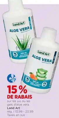 Avril Jus ou les gels d'aloe vera offer