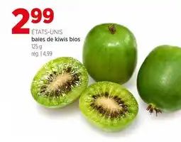Avril baies de kiwis bios offer