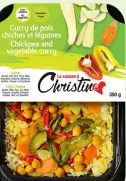 Avril LA CUISINE À CHRISTINE repas surgelé offer