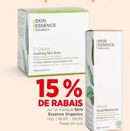 Avril MARQUE SKIN ESSENCE ORGANICS offer