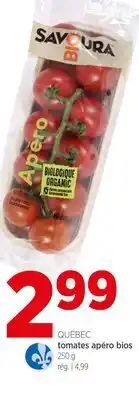 Avril tomates apéro bios offer