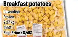 Mayrand Frozen Breakfast Potatoes 5 lb Cavendish offer