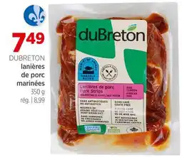 Avril lanières de porc marinées offer
