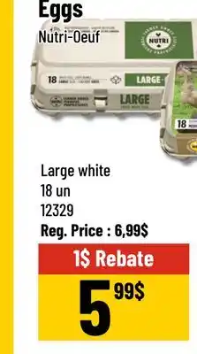 Mayrand Large White Egg 18 un Nutri-Oeuf offer