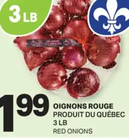 L'Intermarché OIGNONS ROUGE | RED ONIONS, 3 LB offer