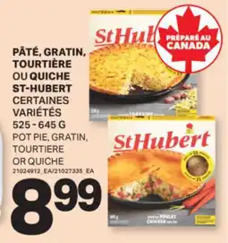 L'Intermarché PÂTÉ, GRATIN, TOURTIÈRE OU QUICHE | POT PIE, GRATIN, OR QUICHE offer