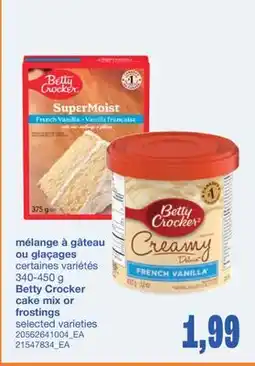 Wholesale Club MÉLANGE À GÂTEAU OU GLAÇAGES, 340-450G offer