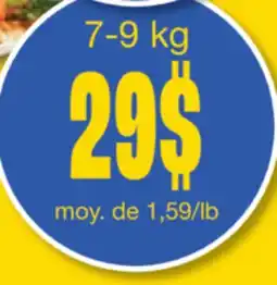 Wholesale Club DINDE, 7-9KG offer